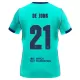 Günstige FC Barcelona Frenkie de Jong 21 Herrentrikot Ausweich 2026/27 Kurzarm Günstige FC Barcelona Frenkie de Jong 21 Herrentrikot Ausweich 2026/27 Kurzarm