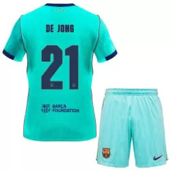 Günstige FC Barcelona Frenkie de Jong 21 Kindertrikot Ausweich 2026/27 Kurzarm Günstige FC Barcelona Frenkie de Jong 21 Kindertrikot Ausweich 2026/27 Kurzarm