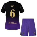 Günstige FC Barcelona Gavi 6 Kindertrikot Auswärts 2026/27 Kurzarm