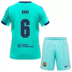 Günstige FC Barcelona Gavi 6 Kindertrikot Ausweich 2026/27 Kurzarm
