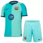 Günstige FC Barcelona Kindertrikot Ausweich 2026/27 Kurzarm