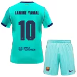 Günstige FC Barcelona Lamine Yamal 10 Kindertrikot Ausweich 2026/27 Kurzarm