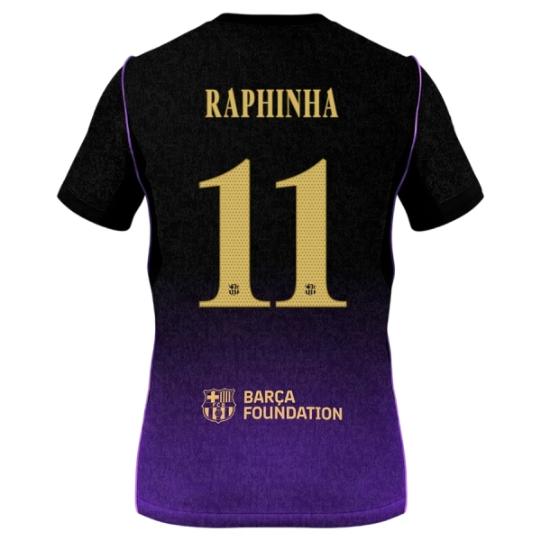 Günstige FC Barcelona Raphinha 11 Herrentrikot Auswärts 2026/27 Kurzarm Günstige FC Barcelona Raphinha 11 Herrentrikot Auswärts 2026/27 Kurzarm