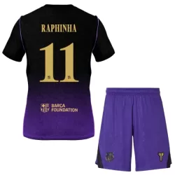 Günstige FC Barcelona Raphinha 11 Kindertrikot Auswärts 2026/27 Kurzarm Günstige FC Barcelona Raphinha 11 Kindertrikot Auswärts 2026/27 Kurzarm