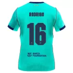 Günstige FC Barcelona Rodrigo 16 Herrentrikot Ausweich 2026/27 Kurzarm