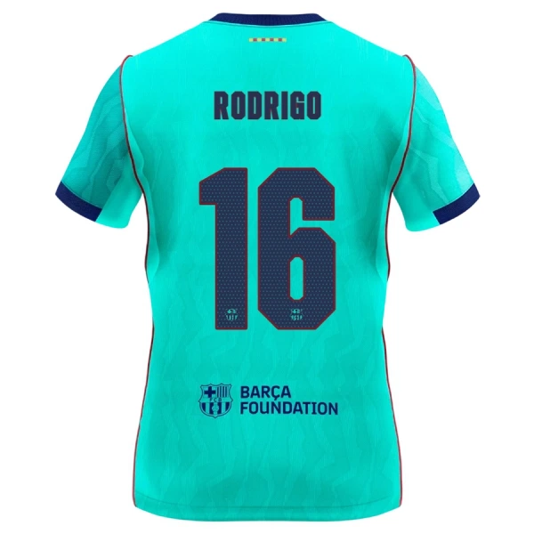 Günstige FC Barcelona Rodrigo 16 Herrentrikot Ausweich 2026/27 Kurzarm Günstige FC Barcelona Rodrigo 16 Herrentrikot Ausweich 2026/27 Kurzarm