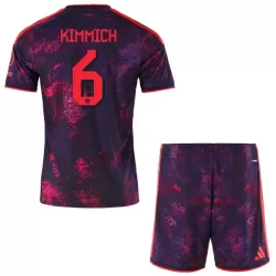 Günstige FC Bayern München Kimmich 6 Kindertrikot Ausweich 2026/27 Kurzarm