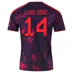 Günstige FC Bayern München Luis Diaz 14 Herrentrikot Ausweich 2026/27 Kurzarm