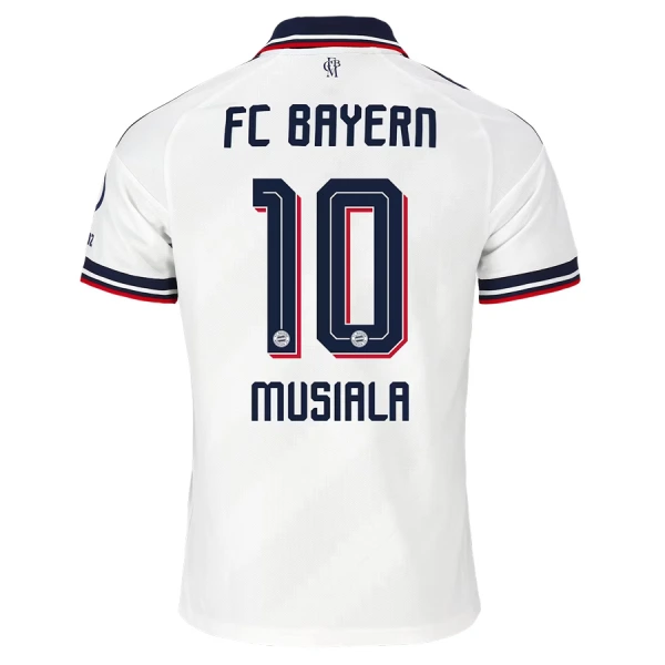 Günstige FC Bayern München Musiala 10 Kindertrikot Auswärts 2026/27 Kurzarm