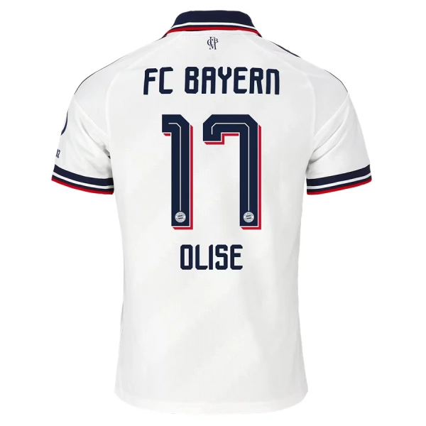 Günstige FC Bayern München Olise 17 Kindertrikot Auswärts 2026/27 Kurzarm