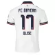Günstige FC Bayern München Olise 17 Kindertrikot Auswärts 2026/27 Kurzarm