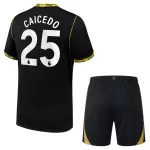 Günstige Chelsea Caicedo 25 Kindertrikot Auswärts 2026/27 Kurzarm