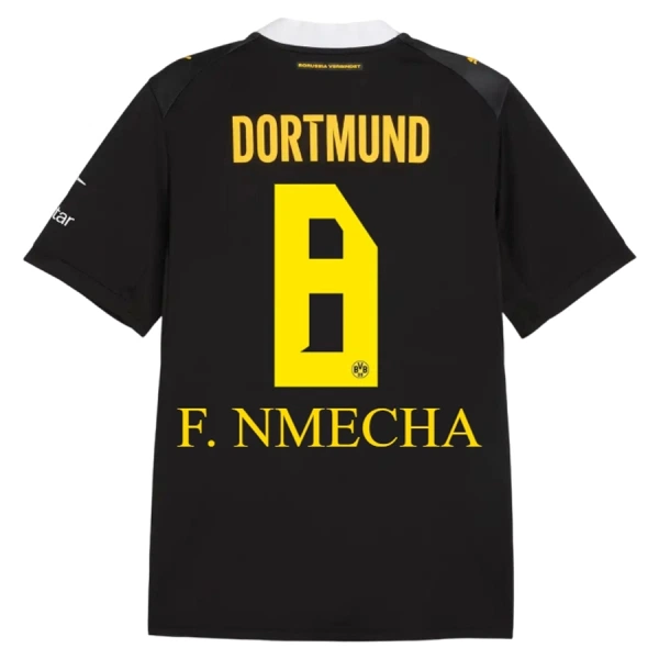 Günstige Borussia Dortmund F. Nmecha 8 Herrentrikot Auswärts 2026/27 Kurzarm Günstige Borussia Dortmund F. Nmecha 8 Herrentrikot Auswärts 2026/27 Kurzarm