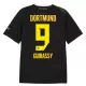 Günstige Borussia Dortmund Guirassy 9 Herrentrikot Auswärts 2026/27 Kurzarm Günstige Borussia Dortmund Guirassy 9 Herrentrikot Auswärts 2026/27 Kurzarm