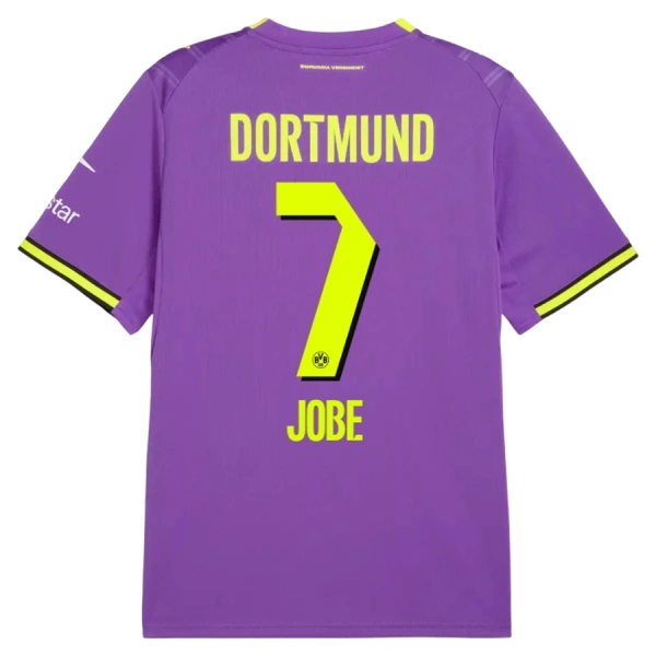 Günstige Borussia Dortmund Jobe 7 Herrentrikot Ausweich 2026/27 Kurzarm Günstige Borussia Dortmund Jobe 7 Herrentrikot Ausweich 2026/27 Kurzarm