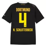 Günstige Borussia Dortmund N. Schlotterbeck 4 Herrentrikot Auswärts 2026/27 Kurzarm