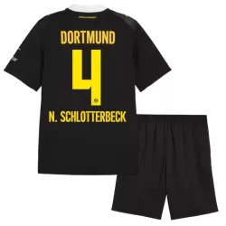 Günstige Borussia Dortmund N. Schlotterbeck 4 Kindertrikot Auswärts 2026/27 Kurzarm Günstige Borussia Dortmund N. Schlotterbeck 4 Kindertrikot Auswärts 2026/27 Kurzarm