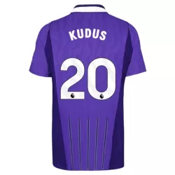 Günstige Tottenham Hotspur Kudus 20 Herrentrikot Ausweich 2026/27 Kurzarm Günstige Tottenham Hotspur Kudus 20 Herrentrikot Ausweich 2026/27 Kurzarm