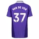 Günstige Tottenham Hotspur Van De Ven 37 Herrentrikot Ausweich 2026/27 Kurzarm