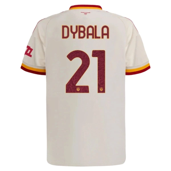 Günstige AS Rom Dybala 21 Herrentrikot Auswärts 2026/27 Kurzarm Günstige AS Rom Dybala 21 Herrentrikot Auswärts 2026/27 Kurzarm