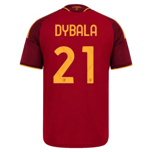 Günstige AS Rom Dybala 21 Herrentrikot Heim 2026/27 Kurzarm Günstige AS Rom Dybala 21 Herrentrikot Heim 2026/27 Kurzarm