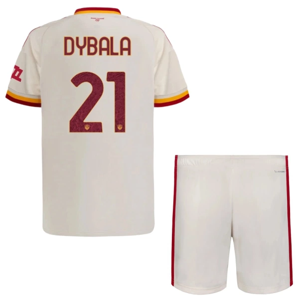 Günstige AS Rom Dybala 21 Kindertrikot Auswärts 2026/27 Kurzarm Günstige AS Rom Dybala 21 Kindertrikot Auswärts 2026/27 Kurzarm