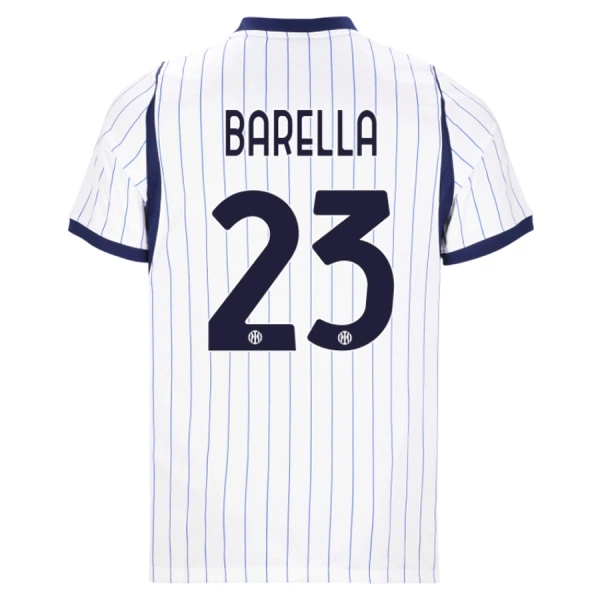 Günstige Inter Mailand Barella 23 Herrentrikot Auswärts 2026/27 Kurzarm