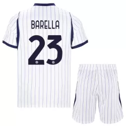 Günstige Inter Mailand Barella 23 Kindertrikot Auswärts 2026/27 Kurzarm Günstige Inter Mailand Barella 23 Kindertrikot Auswärts 2026/27 Kurzarm