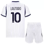 Günstige Inter Mailand Lautaro 10 Kindertrikot Auswärts 2026/27 Kurzarm
