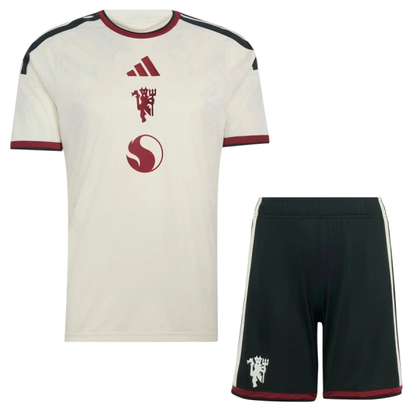 Günstige Manchester United Kindertrikot Ausweich 2026/27 Kurzarm
