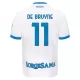 Günstige SSC Neapel De Bruyne 11 Herrentrikot Auswärts 2026/27 Kurzarm Günstige SSC Neapel De Bruyne 11 Herrentrikot Auswärts 2026/27 Kurzarm