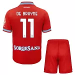 Günstige SSC Neapel De Bruyne 11 Kindertrikot Ausweich 2026/27 Kurzarm
