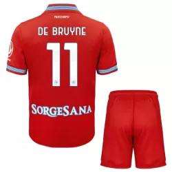 Günstige SSC Neapel De Bruyne 11 Kindertrikot Ausweich 2026/27 Kurzarm Günstige SSC Neapel De Bruyne 11 Kindertrikot Ausweich 2026/27 Kurzarm