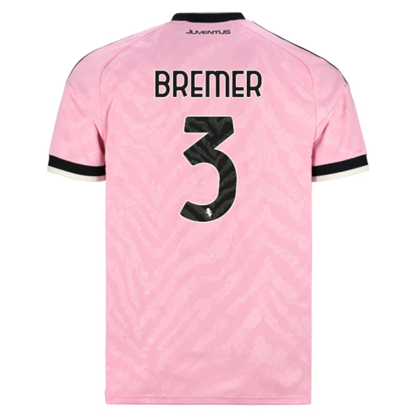 Günstige Juventus Turin Bremer 3 Herrentrikot Auswärts 2026/27 Kurzarm Günstige Juventus Turin Bremer 3 Herrentrikot Auswärts 2026/27 Kurzarm
