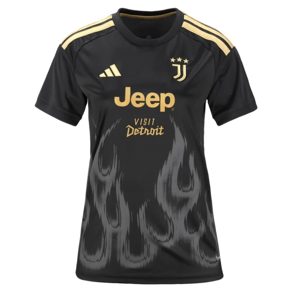 Günstige Juventus Turin Damentrikot Ausweich 2026/27 Kurzarm Günstige Juventus Turin Damentrikot Ausweich 2026/27 Kurzarm