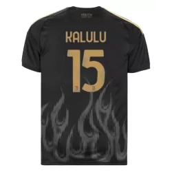 Günstige Juventus Turin Kalulu 15 Herrentrikot Ausweich 2026/27 Kurzarm Günstige Juventus Turin Kalulu 15 Herrentrikot Ausweich 2026/27 Kurzarm
