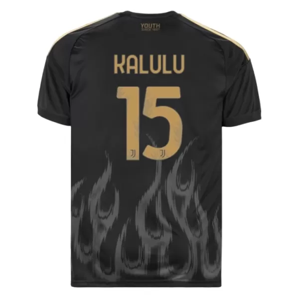 Günstige Juventus Turin Kalulu 15 Herrentrikot Ausweich 2026/27 Kurzarm