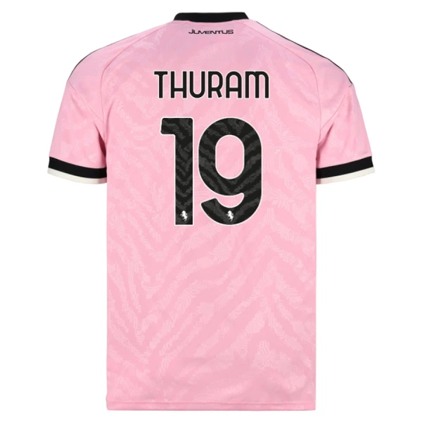 Günstige Juventus Turin Thuram 19 Herrentrikot Auswärts 2026/27 Kurzarm Günstige Juventus Turin Thuram 19 Herrentrikot Auswärts 2026/27 Kurzarm