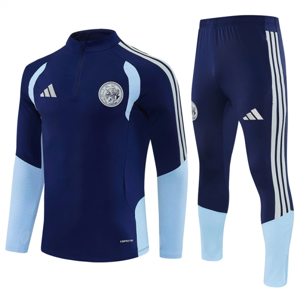 Ajax Trainingspullover 2026/27 Viertelreißverschluss Blaue Ajax Trainingspullover 2026/27 Viertelreißverschluss Blaue