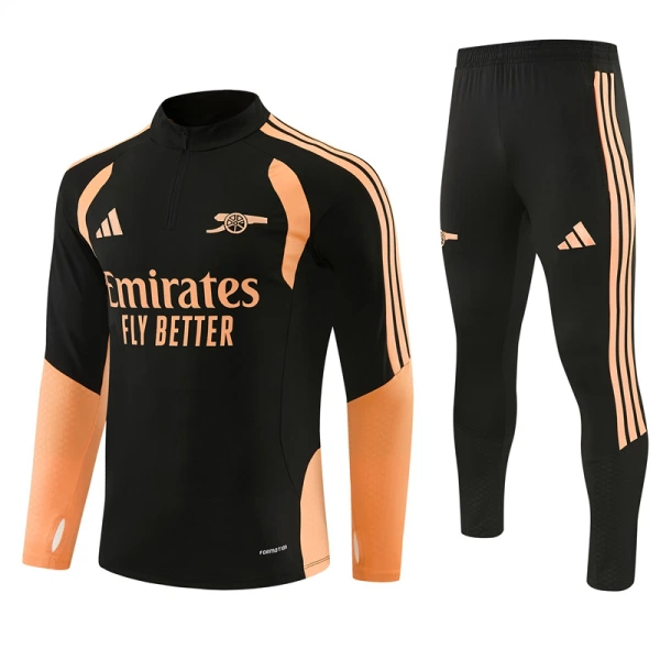 Arsenal Trainingspullover 2026/27 Viertelreißverschluss Schwarze Arsenal Trainingspullover 2026/27 Viertelreißverschluss Schwarze