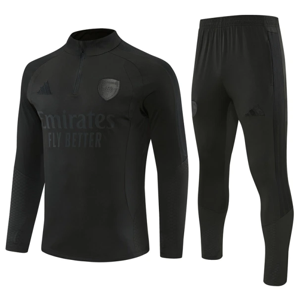 Arsenal Trainingspullover 2026/27 Viertelreißverschluss Schwarze Arsenal Trainingspullover 2026/27 Viertelreißverschluss Schwarze