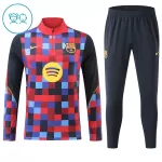 Barcelona Trainingspullover Kinder 2026/27 Viertelreißverschluss Rote