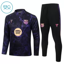 Barcelona Trainingspullover Kinder 2026/27 Viertelreißverschluss Schwarze Barcelona Trainingspullover Kinder 2026/27 Viertelreißverschluss Schwarze