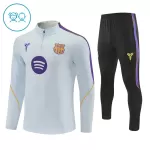 Barcelona Trainingspullover Kinder 2026/27 Viertelreißverschluss Weiße