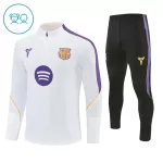 Barcelona Trainingspullover Kinder 2026/27 Viertelreißverschluss Weiße