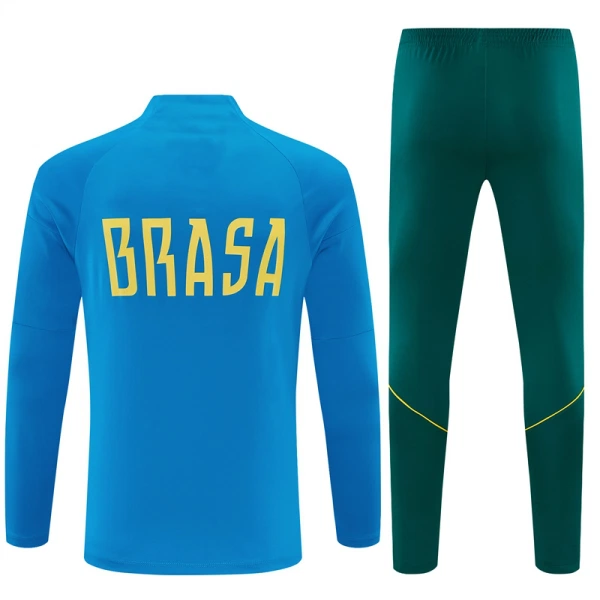 Brasilien Trainingspullover 2026/27 Viertelreißverschluss Blaue