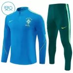 Brasilien Trainingspullover Kinder 2026/27 Viertelreißverschluss Blaue