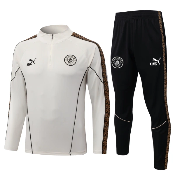 Manchester City Trainingspullover 2026/27 Viertelreißverschluss Graue Manchester City Trainingspullover 2026/27 Viertelreißverschluss Graue