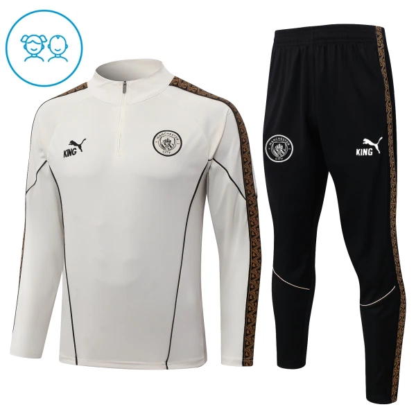 Manchester City Trainingspullover Kinder 2026/27 Viertelreißverschluss Graue Manchester City Trainingspullover Kinder 2026/27 Viertelreißverschluss Graue