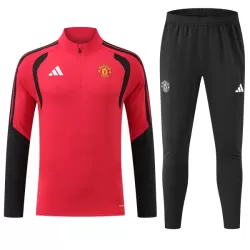 Manchester United Trainingspullover 2026/27 Viertelreißverschluss Rote Manchester United Trainingspullover 2026/27 Viertelreißverschluss Rote